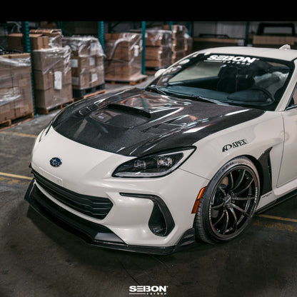 MB-Style Carbon Fiber Front Lip For 2022-2024 Subaru BRZ