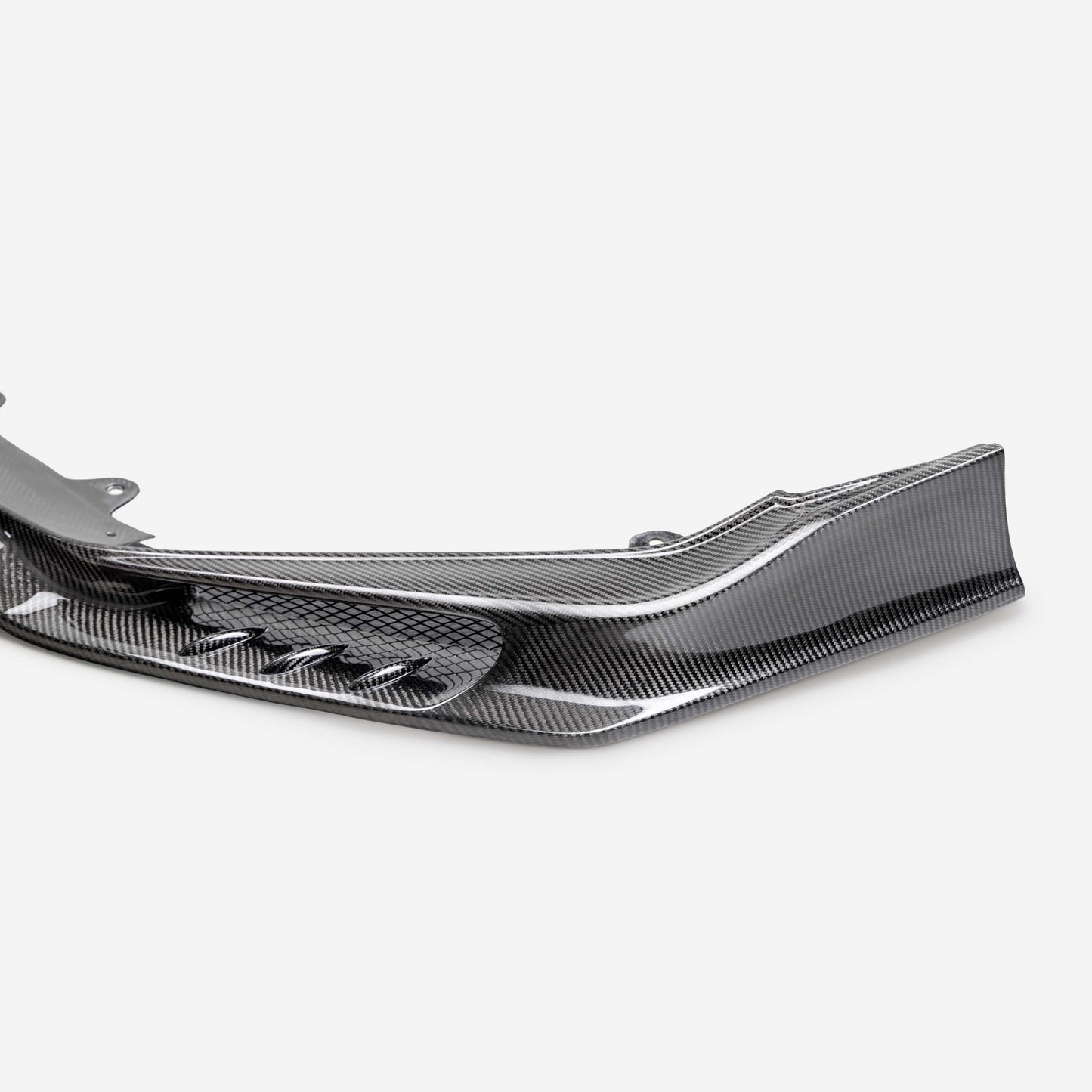 MB-Style Carbon Fiber Front Lip For 2023-2025 Honda Civic Type R