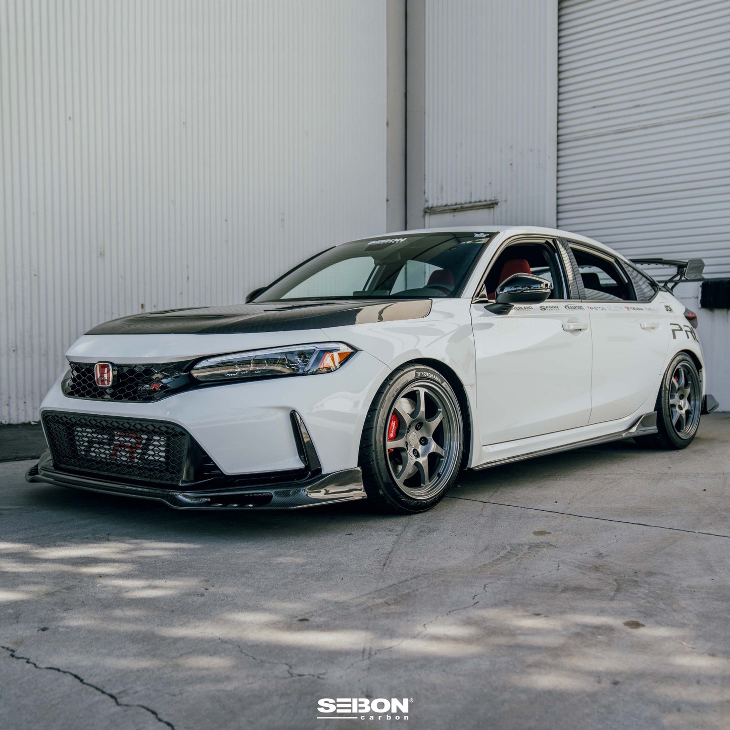 MB-Style Carbon Fiber Front Lip For 2023-2025 Honda Civic Type R