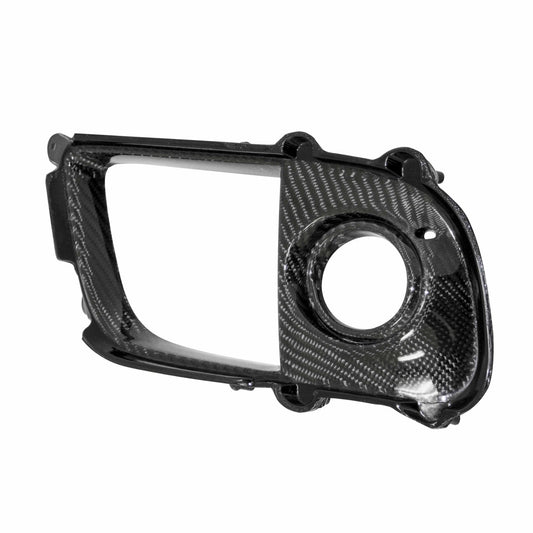 Carbon Fiber Fog Light Surround For 2008-2015 Mitsubishi Lancer EVO X