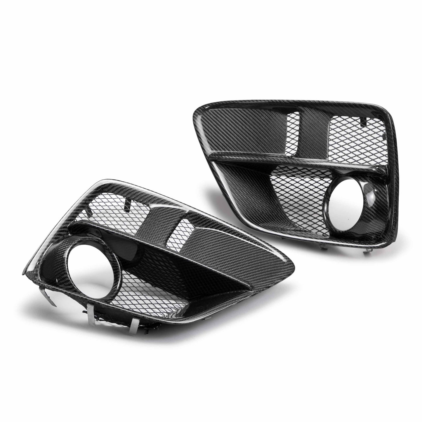 Carbon Fiber Fog Light Surround For 2015-2017 Subaru WRX/STi