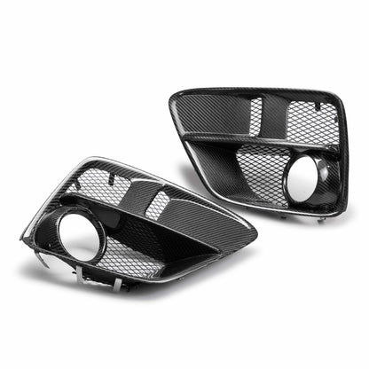 Carbon Fiber Fog Light Surround For 2015-2017 Subaru WRX/STi