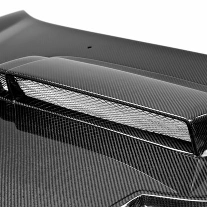 CWII-Style Carbon Fiber Hood For 2002-2003 Subaru Impreza/WRX
