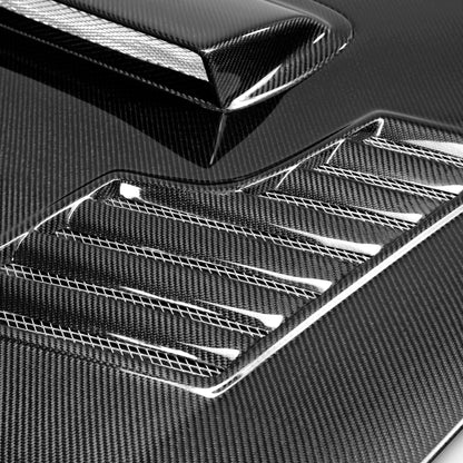 CWII-Style Carbon Fiber Hood For 2002-2003 Subaru Impreza/WRX
