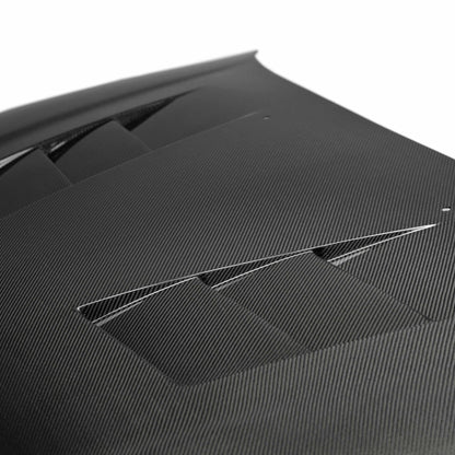 TS-Style Carbon Fiber Hood For 2002-2006 Acura RSX