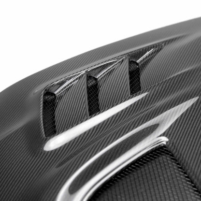 CW-Style Carbon Fiber Hood For 2003-2006 Mitsubishi Lancer EVO