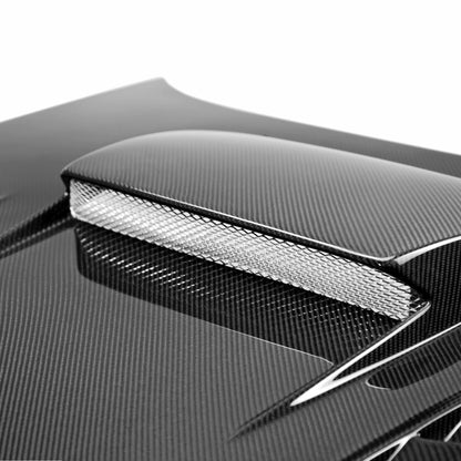 CWII-Style Carbon Fiber Hood For 2004-2005 Subaru Impreza/WRX/STi