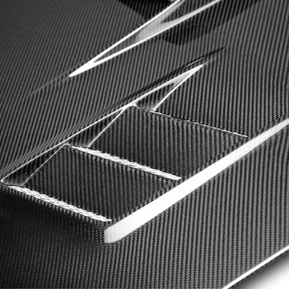CWII-Style Carbon Fiber Hood For 2004-2005 Subaru Impreza/WRX/STi