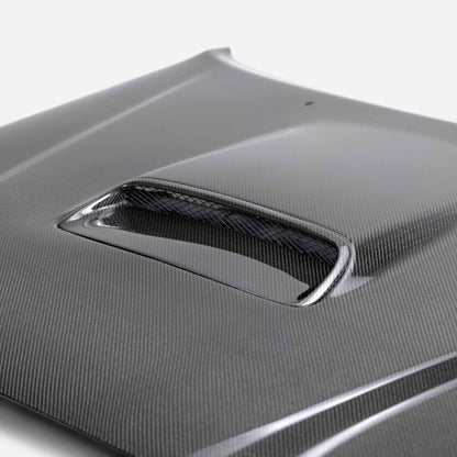 TR-Style Carbon Fiber Hood For 2005-2011 Toyota Tacoma