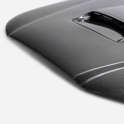 TR-Style Carbon Fiber Hood For 2005-2011 Toyota Tacoma