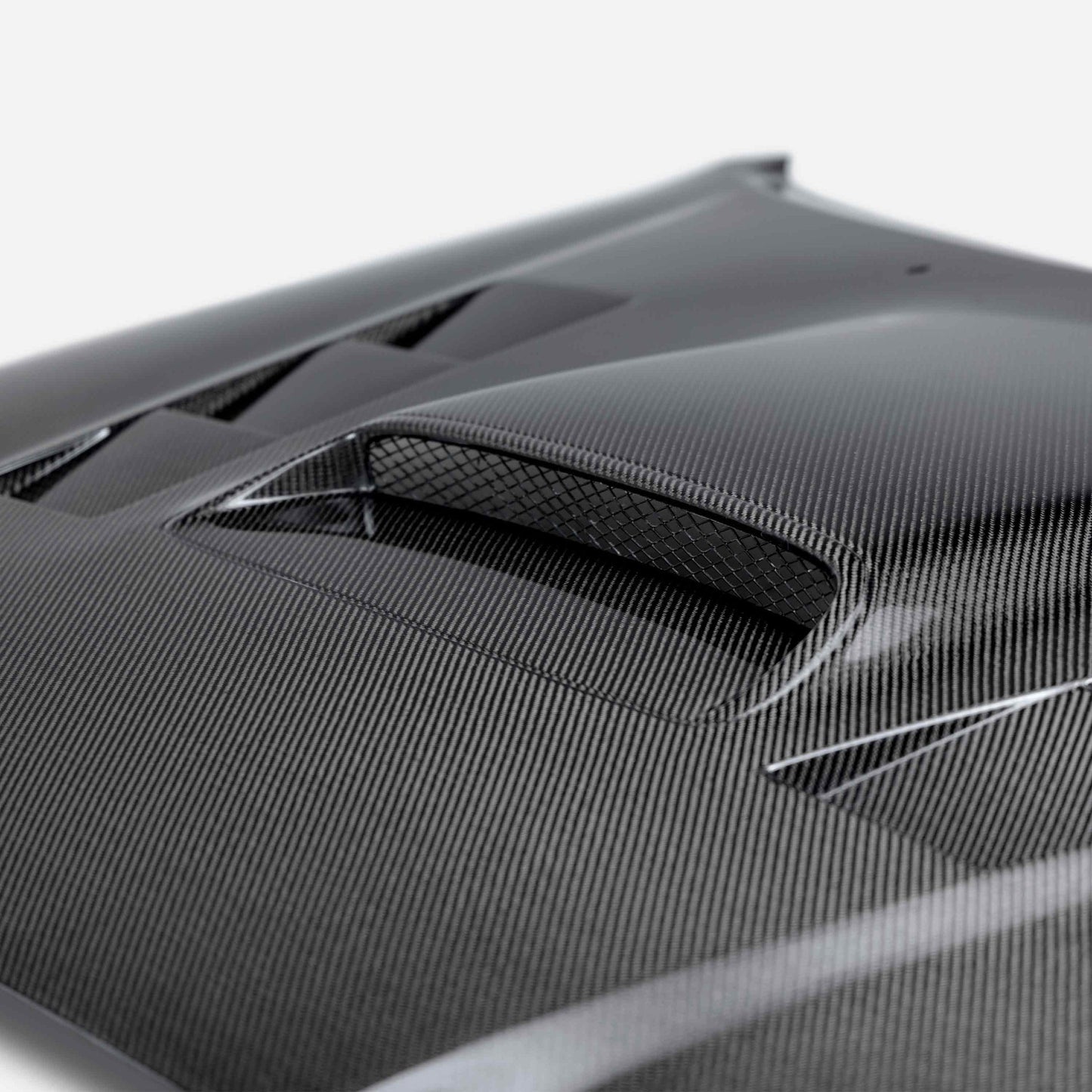 TS-Style Carbon Fiber Hood For 2005-2011 Toyota Tacoma
