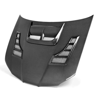 CW-Style Carbon Fiber Hood For 2006-2007 Subaru Impreza/WRX/STi