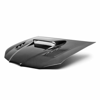 CWII-Style Carbon Fiber Hood For 2006-2007 Subaru Impreza/WRX/STi
