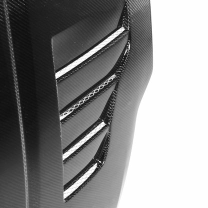 VT-Style Carbon Fiber Hood For 2007-2008 Nissan 350Z (Also Fits 2003-2006 Models)