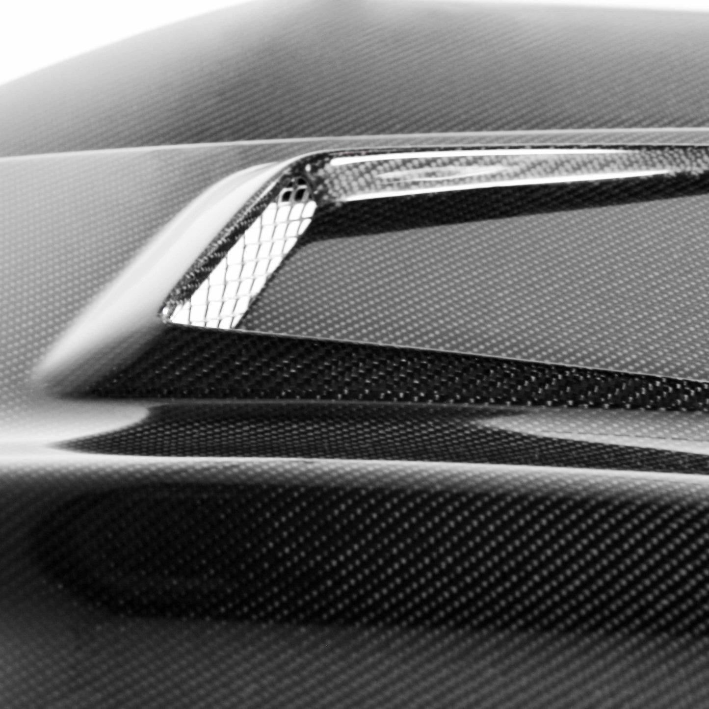 GT-Style Carbon Fiber Hood For 2008-2011 Mercedes Benz C63 (Does Not Fit Standard C-Class)