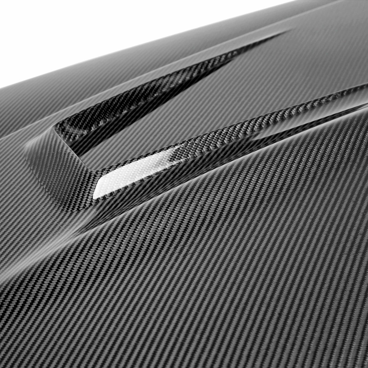 GT-Style Carbon Fiber Hood For 2008-2011 Mercedes Benz C-Class (Does Not Fit C-63)