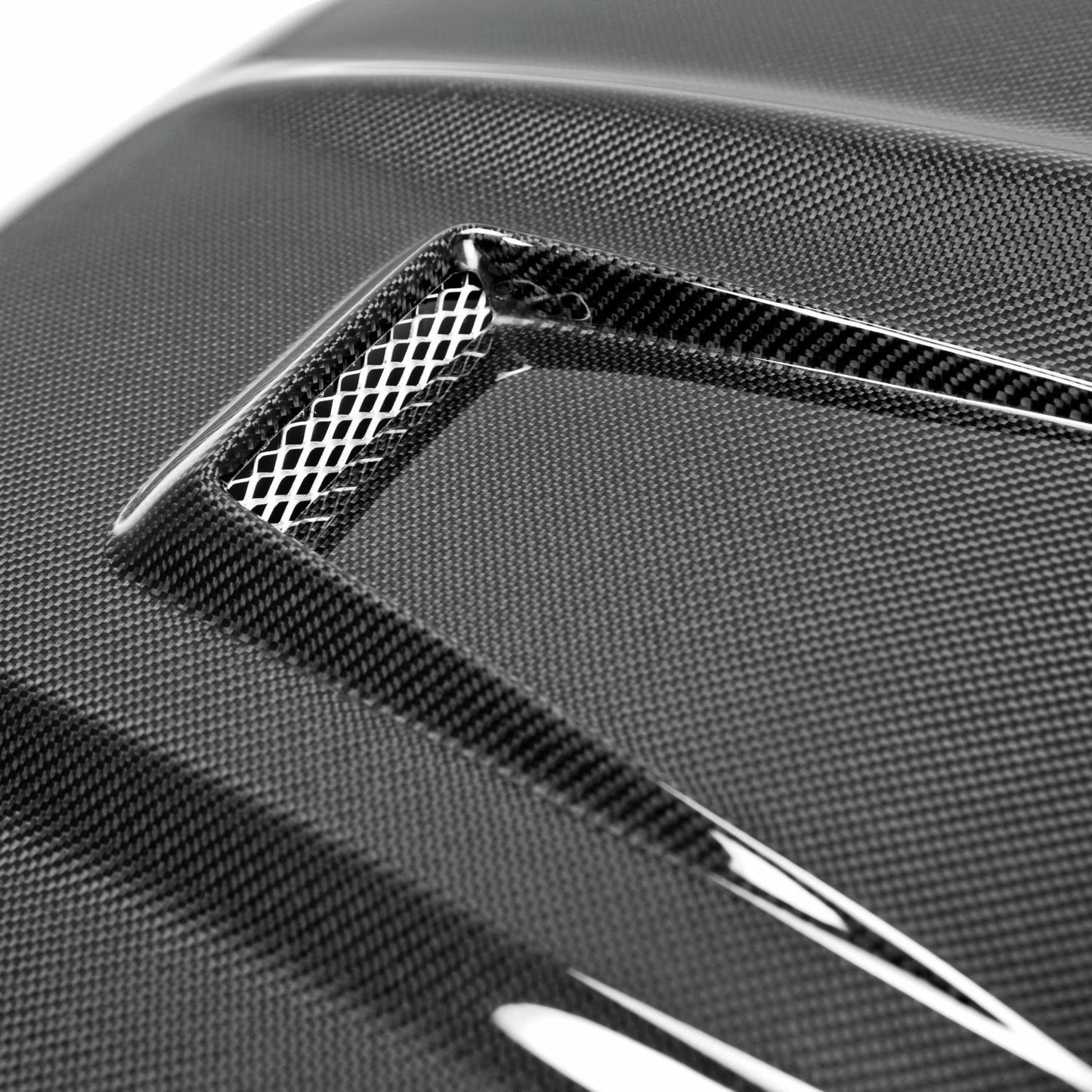 GT-Style Carbon Fiber Hood For 2008-2011 Mercedes Benz C-Class (Does Not Fit C-63)