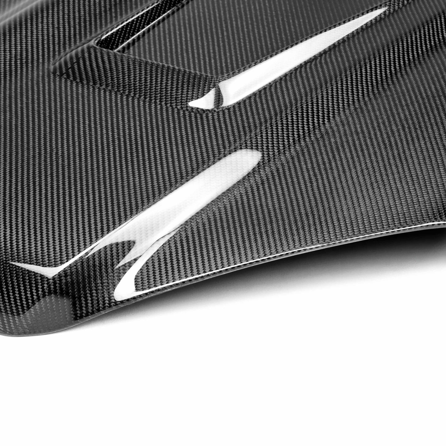 GT-Style Carbon Fiber Hood For 2008-2011 Mercedes Benz C-Class (Does Not Fit C-63)