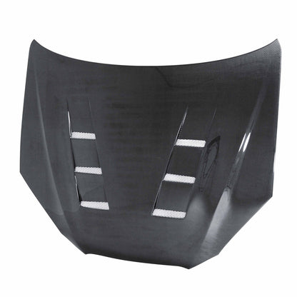 TS-Style Carbon Fiber Hood For 2010-2012 Hyundai Genesis 2dr