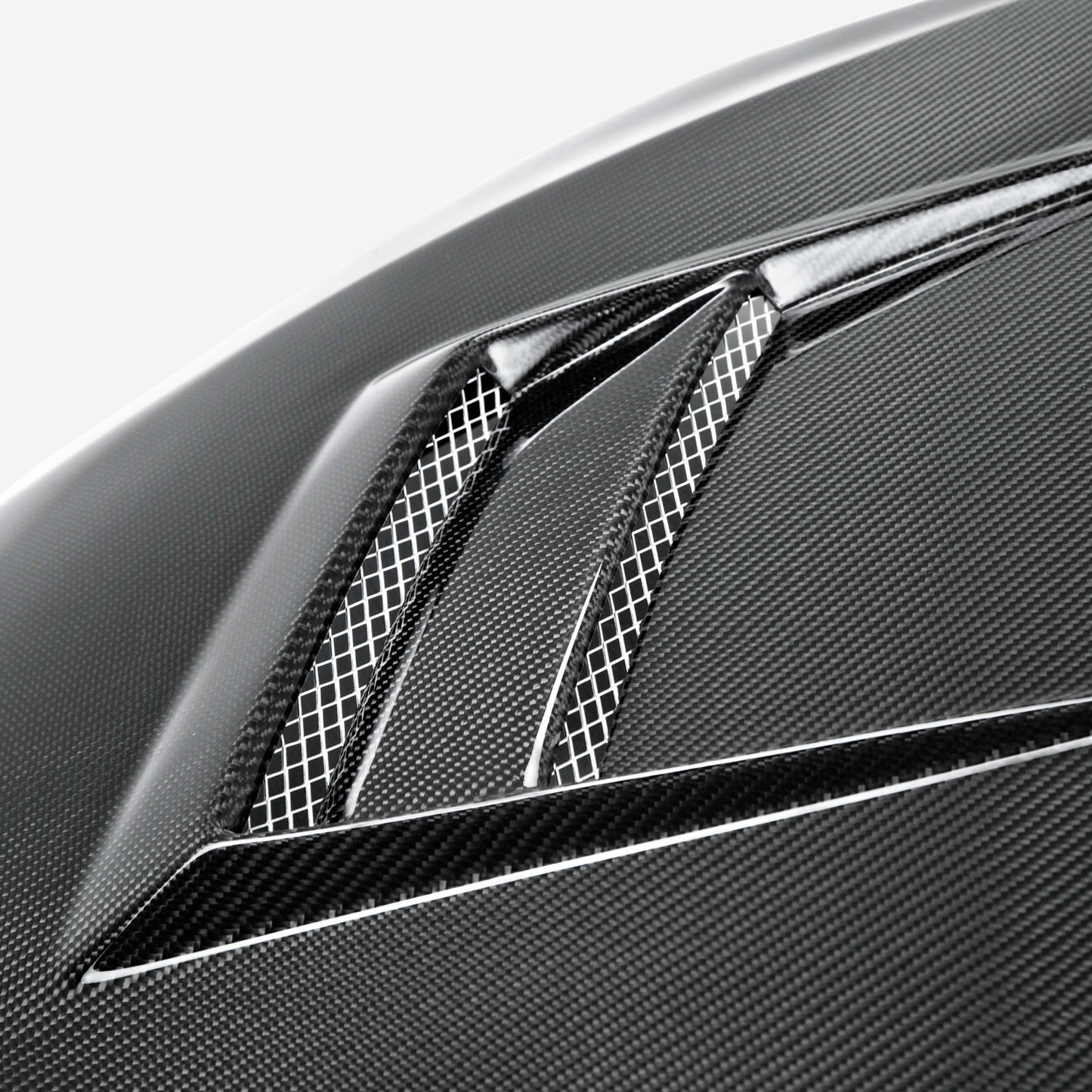DV-Style Carbon Fiber Hood For 2008-2015 Mitsubishi Lancer EVO X