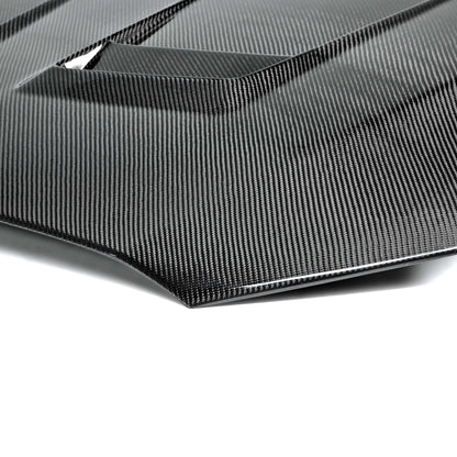 DV-Style Carbon Fiber Hood For 2008-2015 Mitsubishi Lancer EVO X