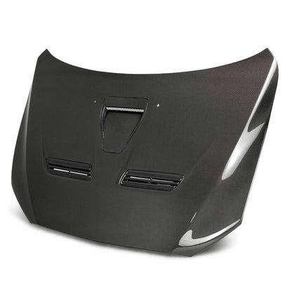 OEM-Style Carbon Fiber Hood For 2008-2015 Mitsubishi Lancer EVO X