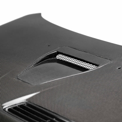 OEM-Style Carbon Fiber Hood For 2008-2015 Mitsubishi Lancer EVO X