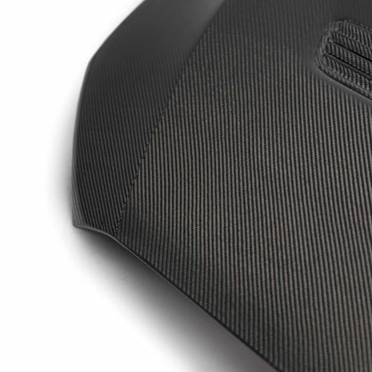 OEM-Style Carbon Fiber Hood For 2008-2015 Mitsubishi Lancer EVO X