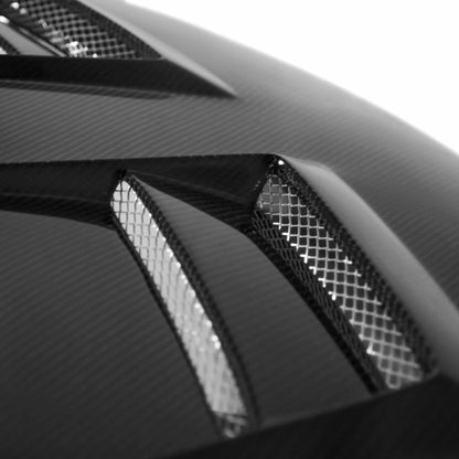 DV-Style Carbon Fiber Hood For 2008-2017 Mitsubishi Lancer