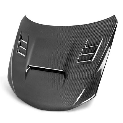 CW-Style Carbon Fiber Hood For 2008-2014 Subaru WRX/STi