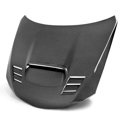CWII-Style Carbon Fiber Hood For 2008-2014 Subaru WRX/STi