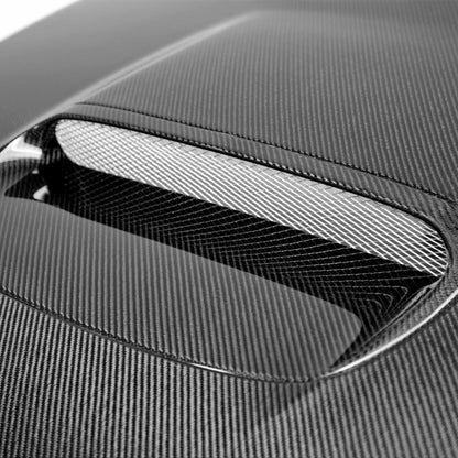 OEM-Style Carbon Fiber Hood For 2008-2014 Subaru WRX/STi