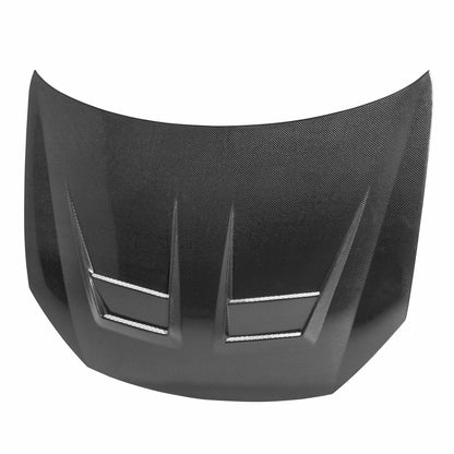 DV-Style Carbon Fiber Hood For 2010-2014 VW Golf / GTI (Shaved)