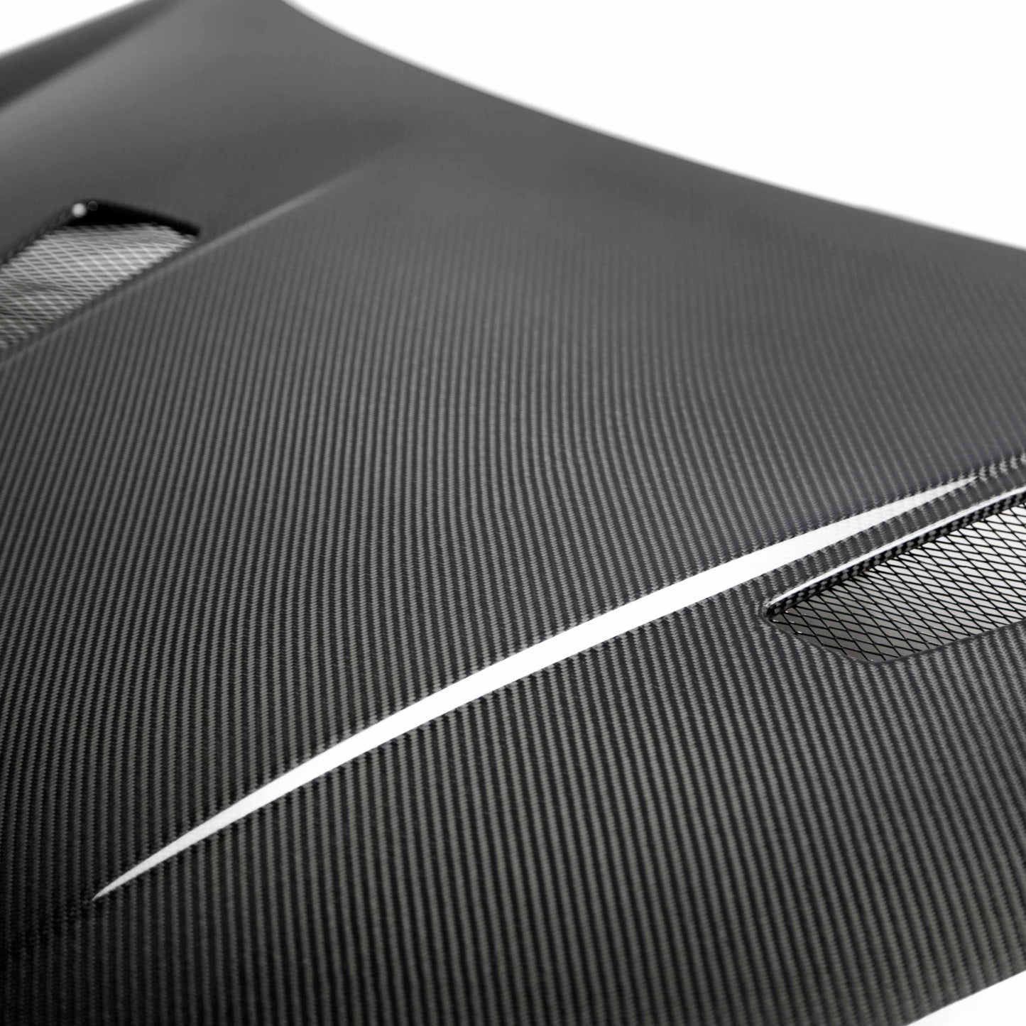 TM-Style Carbon Fiber Hood For 2010-2014 VW Golf / GTI (Shaved)