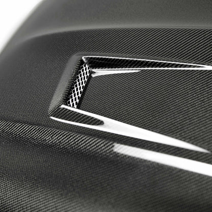 GT-Style Carbon Fiber Hood For 2012-2015 Mercedes Benz C63