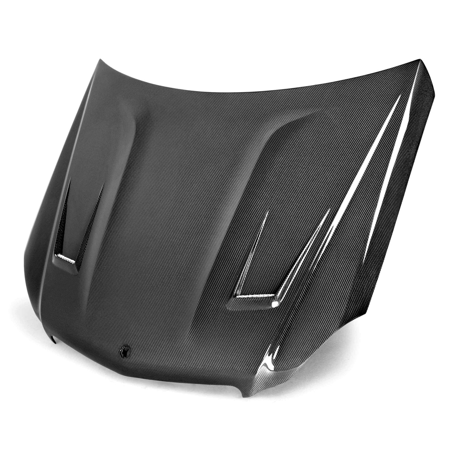 GT-Style Carbon Fiber Hood For 2012-2014 Mercedes Benz C-Class (Does Not Fit C-63)