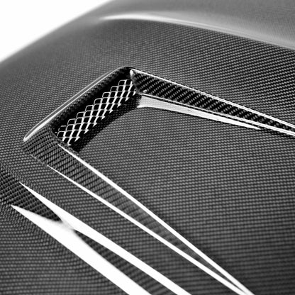 GT-Style Carbon Fiber Hood For 2012-2014 Mercedes Benz C-Class (Does Not Fit C-63)