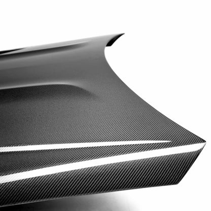 GT-Style Carbon Fiber Hood For 2012-2014 Mercedes Benz C-Class (Does Not Fit C-63)