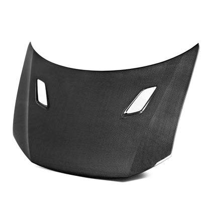 MG-Style Carbon Fiber Hood For 2012-2013 Honda Civic 2DR And 2012 Honda Civic 4DR
