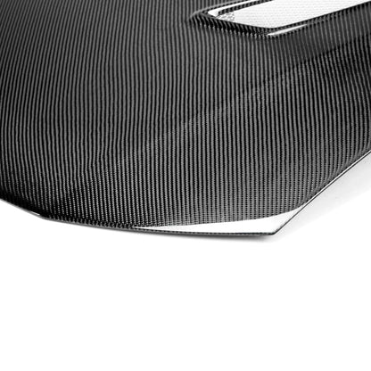 MG-Style Carbon Fiber Hood For 2012-2013 Honda Civic 2DR And 2012 Honda Civic 4DR