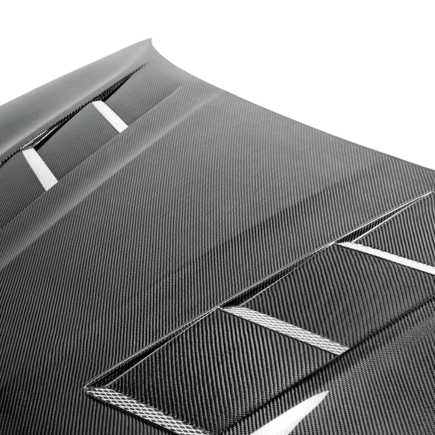 TS-Style Carbon Fiber Hood For 2013-2016 Hyundai Genesis 2dr