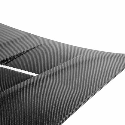 TS-Style Carbon Fiber Hood For 2013-2016 Hyundai Genesis 2dr