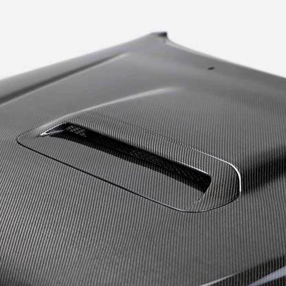 TR-Style Carbon Fiber Hood For 2012-2015 Toyota Tacoma