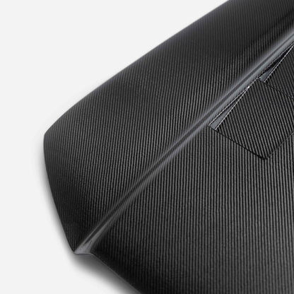 TS-Style Carbon Fiber Hood For 2012-2015 Toyota Tacoma
