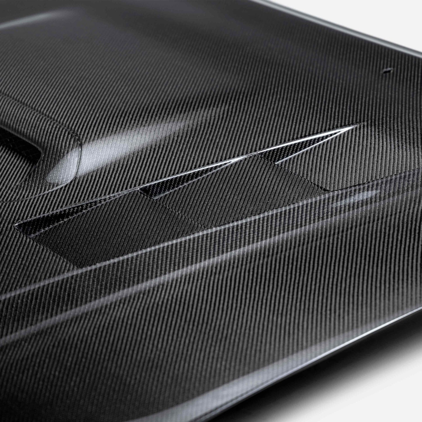TS-Style Carbon Fiber Hood For 2012-2015 Toyota Tacoma