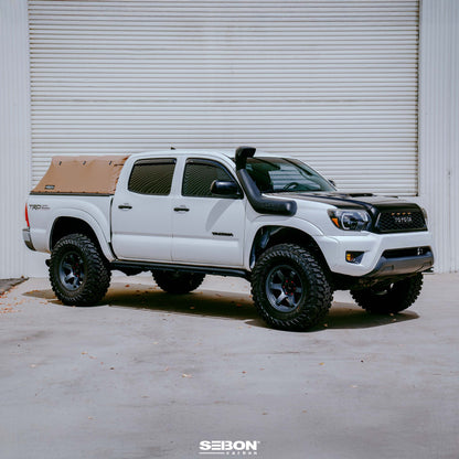 TS-Style Carbon Fiber Hood For 2012-2015 Toyota Tacoma