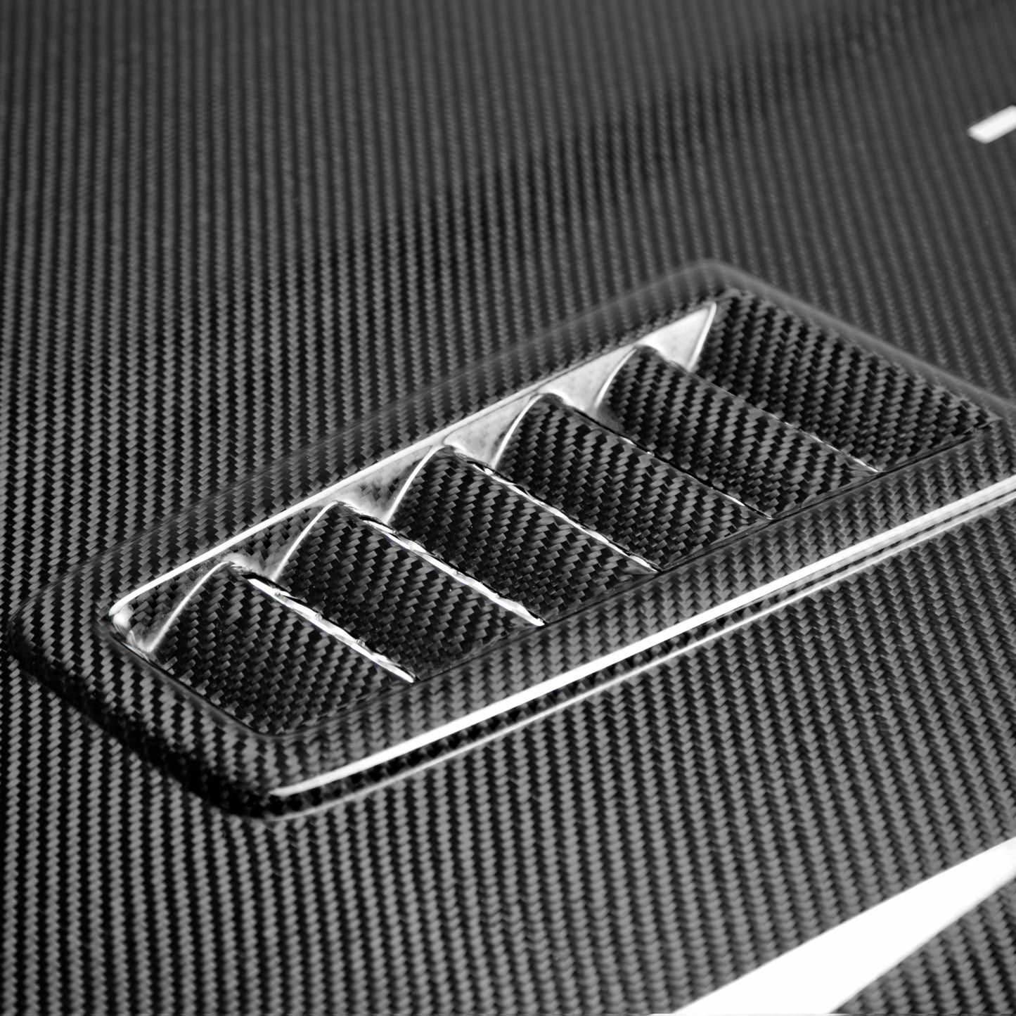 RS-Style Carbon Fiber Hood For 2014-2019 Ford Fiesta