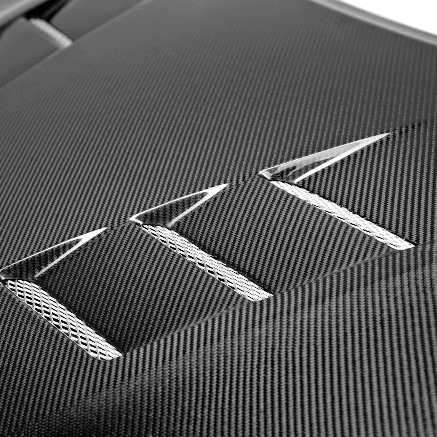 TS-Style Carbon Fiber Hood For 2014-2015 Honda Civic 2DR