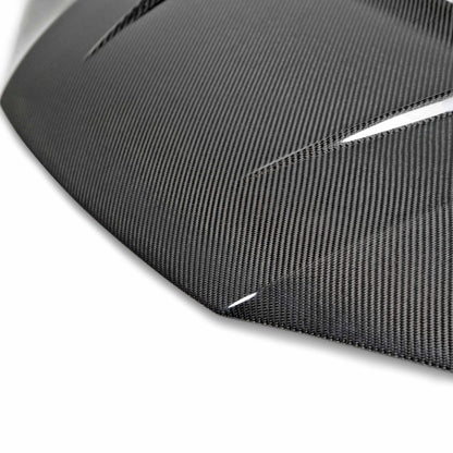 VSII-Style Carbon Fiber Hood For 2014-2015 Honda Civic 2DR