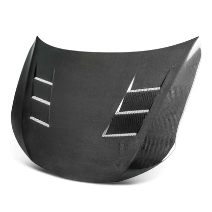 TS-Style Carbon Fiber Hood For 2014-2016 Scion TC